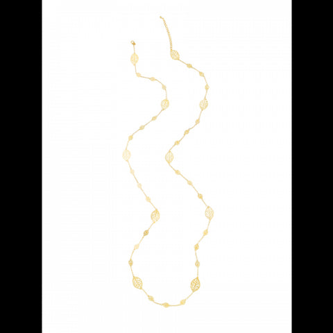 Gold Leaf Trail Necklace