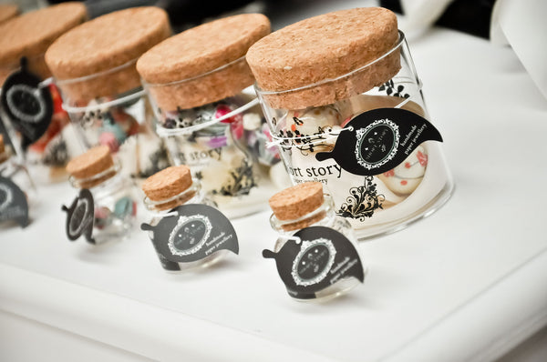 Tropical Oasis Paper earring