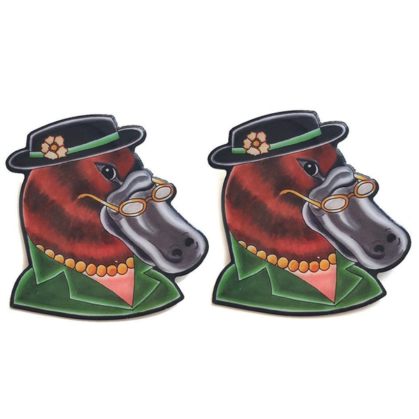 P.L.Atypus Travers Stud Earrings