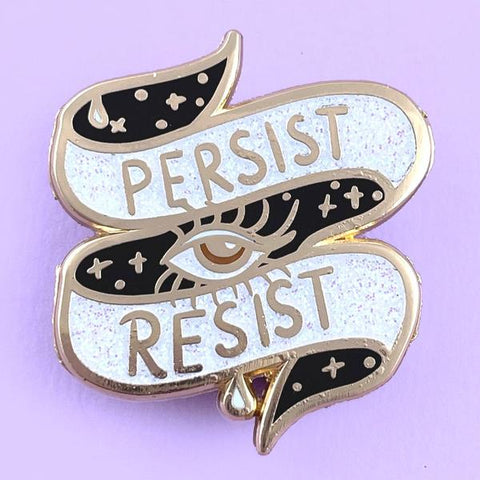Persist Resist Lapel Pin