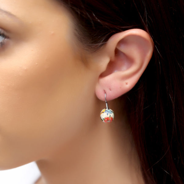 Tropical Oasis Paper earring